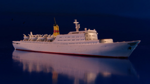 Kreuzfahrtschiff "Fritz Heckert" (1 St.) DDR 1961 Risawoleska RI 401